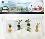 Scale Jtt Miniature Tree 95570 Assorted Potted Flower Plants Set #3 (6) Pcs. Fixed Price $11.82.