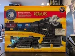 Lionel Snoopy Railways Railroad G-gauge Battery-op Train Set Peanuts 7-11489. Fixed Price $199.99.