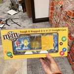 Mth Electric Trains M&m's Box Car Gauge Yellow Blue 40' 30-74575 Advertising. Fixed Price $71.50.