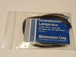 Miniatronics Micro Lamps Blue 1.5V 30MA 1.2MM Diameter PKG(10 18-B03-10. Fixed Price $14.99.
