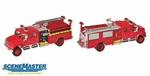 Walthers Scenemaster (ho) 949-11841 International 4900 Fire Engine Nib. Fixed Price $18.95.