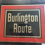 Microscale Metal #10023 Chcago Burlington & Quincy (die Cut, Sign). Fixed Price $14.00.