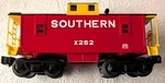 Southern Railway Caboose #X252 Lionel 6-26569. Unused Mint. Fixed Price $30.00.