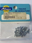 Athearn ATH99003 Ho Scale 2-56 X 5/16" Round Head Screw Set (24). Fixed Price $11.99.