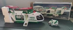 2001 Hess Helicopter With Motorcycle Cruiser Lights & Sound Brand New In Box. Fixed Price $18.00.
