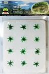 Ho Scale Jtt Miniature Tree 95533 Ferns 5/8" 1.6CM Wide (12) Pcs. Fixed Price $11.82.