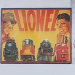 1998 Lionel Electric Trains Model Railroad 14" Metal Sign Man Cave. Fixed Price $10.14.
