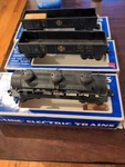 Lot Of 3 K-line Train Cars. Fixed Price $25.00.
