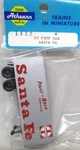 Athearn 1432 Ho Scale 25 Foot Van Santa Fe Piggy Back Service. Fixed Price $11.89.