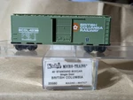 Micro-trains #20580 British Columbia Boxcar Scale. Fixed Price $14.67.