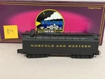 Mth Rail King Gauge Norfolk & Western Auxilliary Water Tender 20-3046. Fixed Price $399.99.