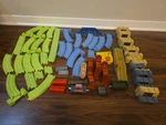 2008-2010 Gullane Mattel Thomas And Friends Plastic Lot 65 Pc Tracks & Misc. Fixed Price $33.24.