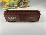 Athearn Ho 1046, Chicago & Eastern Illinois 40' Box Car #117531, Ob (kadees). Fixed Price $7.00.