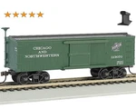 Bachmann Ho Scale New 2026 Chicago & North Western Old-time Box Car 72306. Fixed Price $29.73.