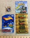 Hot Wheels 142 Ford Thunderbolt, Soma Diecast Train, Turbofire Button - Mip (c). Fixed Price $10.00.