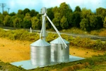 Rix Products 628-0707 Scale Grain Elevator Kit With Ladders And Platforms. Fixed Price $15.95.