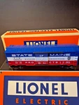 Lionel Gauge State Of Maine Bar Boxcar 6464-275 D/c Trucks #19273 Nib. Fixed Price $25.00.
