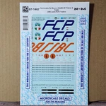 Nacionales Mexico Ndem 89' Flatcar Sbc Fcp Trailer Micro Scale Decals 87-1467. Fixed Price $6.95.