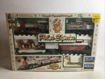 Vintage 1994 Polar Express Christmas Train Set Northpole Toy Shop No. 5302.. Fixed Price $69.99.