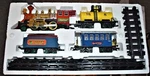 Eastern Express Train Set Battery Operated Locomotive With 3 Cars & 16 Track Pc.. Fixed Price $40.00.