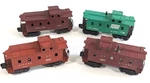 Lot Of 4 - Vintage Lionel Train Car Caboose Scale Sp 6357 6257 6017 Pc 9062. Fixed Price $21.95.