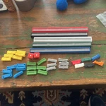 1988 Double Crossing Lionel Game Replacement Trains Full Set+ 5 Tracks. Fixed Price $14.99.