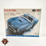 Vintage 1992 Burago Testors Ford Ac Cobra Metal Body Model Kit No 164 New Box. Fixed Price $39.99.