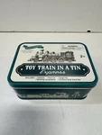 Toy Train Tin Express Railway Locomotive Caboose Coal Car & Track 12 Pc New. Fixed Price $15.97.