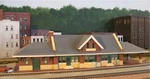 Walthers Ho City Station Building Kit 933-2904. Fixed Price $62.98.