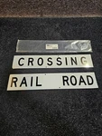 Microscale Metal Sign 10200 Railroad Crossbucks Die Cut, Embossed. Fixed Price $50.81.