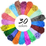 Mica Powder, 30 Color Pigment, Natural Cosmetic Grade Shimmer For Ep. Fixed Price $17.99.