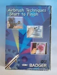 Badger Airbrush Techniques Start To Finish Dvd Painting Instruction How New. Fixed Price $12.89.
