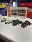 Lot Of 4 Used Ho Scale Herpa Kw And Mack Semi Trucks. Fixed Price $27.50.