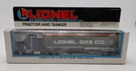 Lionel 6-12739 O27 Gauge Gas Company Tractor Trailer Truck Mt/box. Fixed Price $16.71.