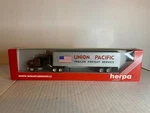 Herpa #6181 Mack CH613 Cab W/45' Box Trailer "union Pacific Tfs" Built-up 1:87. Fixed Price $29.99.