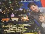 Tree Train 36" Dia. Moving Rr Christmas Vtg 2000 Take One Holiday Decor. Fixed Price $49.99.
