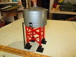 Marx Scale Train Water Tower #65, No Spout, W/ladder. Fixed Price $8.00.