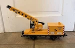 Lgb 4042 Scale Matra Yellow Construction Crane Car. Fixed Price $43.96.