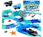 Usa Toyz Ocean Race Track 265PC Set Shark Cars Tunnels Bridge Building Read!. Fixed Price $25.25.