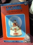 Lionel Train Christmas Snow Water Globe. Fixed Price $40.00.