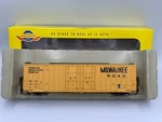 Athearn Genesis Milwaukee Road 4300 60' Berwick Double Door Box Car G4013. Fixed Price $34.95.