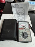 Craftsman Multitester Pocket Sized 500V 250MA - 82411 With Case And Manual. Fixed Price $19.97.