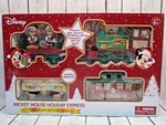 New Disney Mickey Mouse Holiday Express Christmas 36 Pc Train Set Series Nib. Fixed Price $94.95.