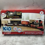 Kid Connection 22 Piece Toy Railroad Engine Tracks Gift Set Ages 3+ New Open Box. Fixed Price $19.99.