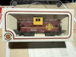 Vintage Bachmann Ho Scale Santa Fe Atsf Caboose 999628 Red 1:87 Train Car. Fixed Price $12.99.