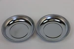 Round Magnetic Parts Trays Stainless Steel 3/4" Diameter Pair #5885 X 2. Fixed Price $15.99.