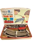 Vintage 1950'S Cragstan Bit Switcher Train Set Japan Tin 3019-2. Fixed Price $59.00.