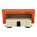 Vintage Lionel Ho Scale Circus Box Car 0866-200 Plastic White Model Train. Fixed Price $29.99.