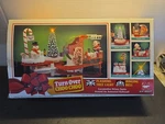 New Bright Turn Over Choo Christmas Train Toy Rare Vintage Santa Open Box. Fixed Price $39.99.