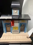 Thomas The Train Wooden Railway Wellsworth Station Retired Gullane 2001. Fixed Price $39.99.